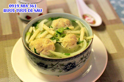 Cách nấu canh rươi – rươi nấu măng ngon miễn chê